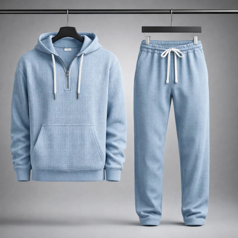 Hudson Waffle-Knit Set – Northvale Outfitters