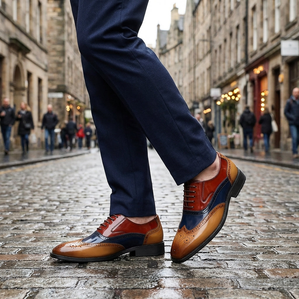 Cambridge Leather Brogue Dress Shoes – Northvale Outfitters
