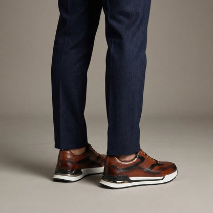 Montague Cowhide Air Sneakers