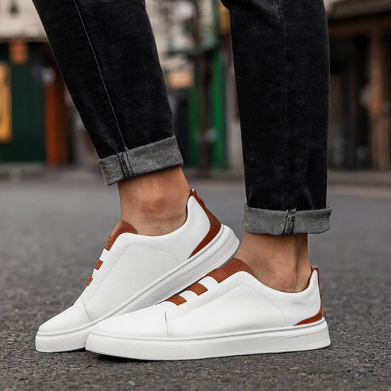 Chelsea Genuine Leather Sneakers – Northvale Outfitters