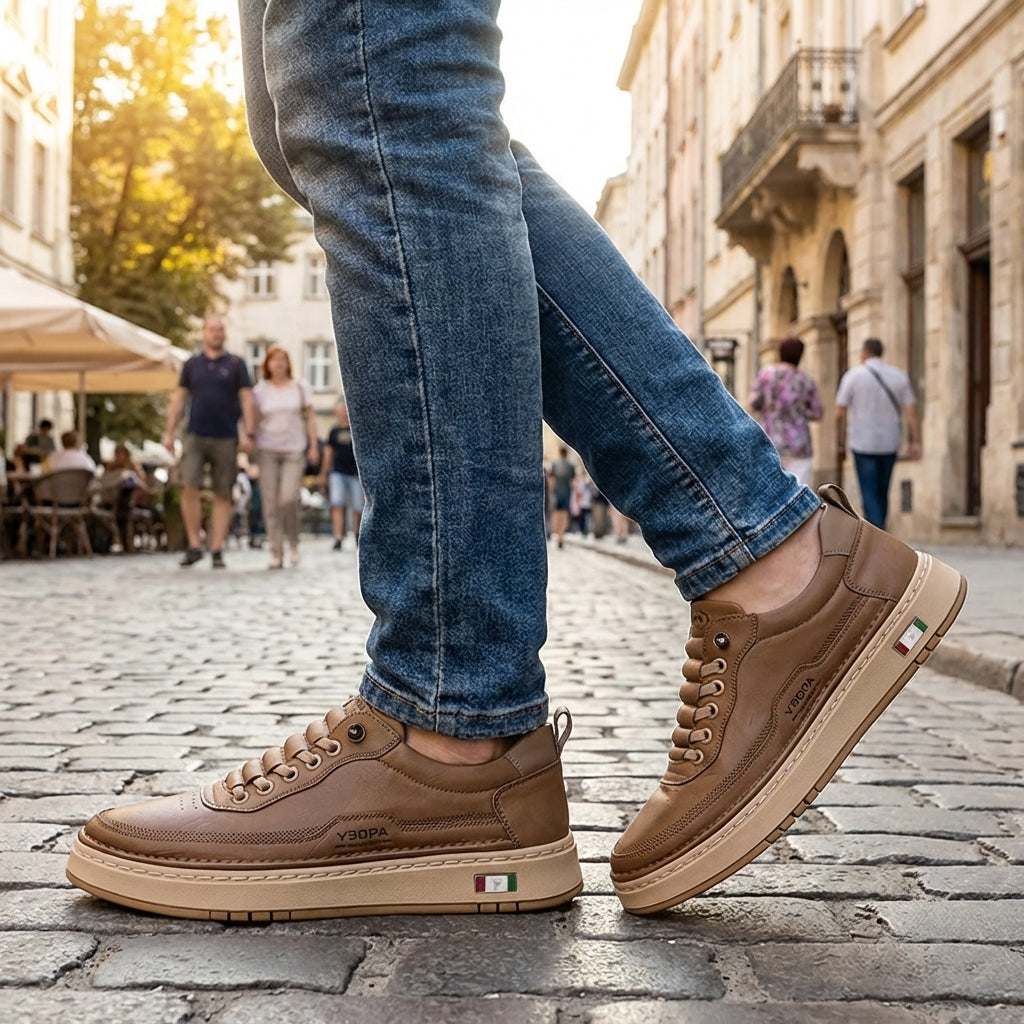 Lucetti Genuine Leather Sneakers