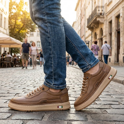 Lucetti Genuine Leather Sneakers