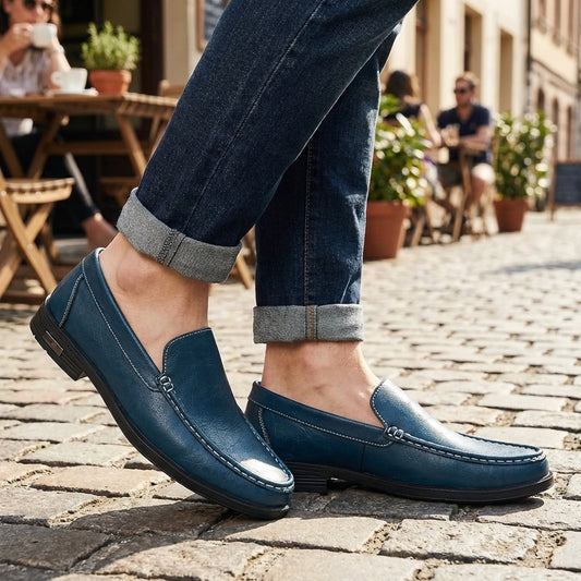 Pelle Italiana Genuine Leather Loafers