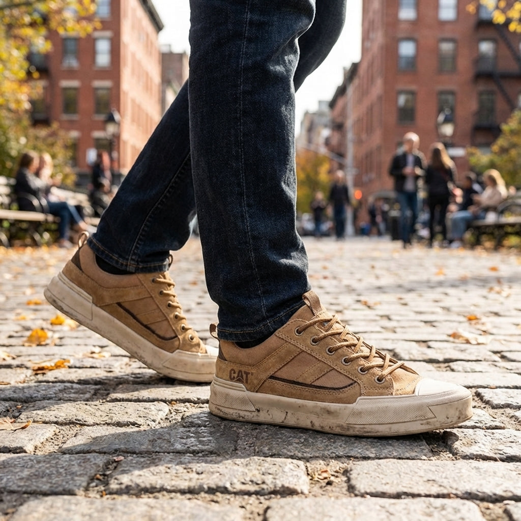 CAT® UrbanDrift Leather Sneakers