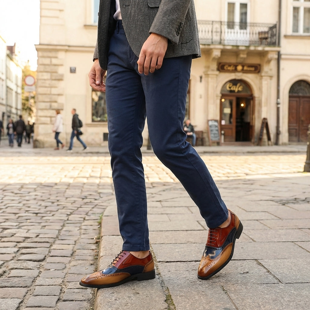 Cambridge Leather Brogue Dress Shoes