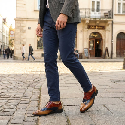Cambridge Leather Brogue Dress Shoes