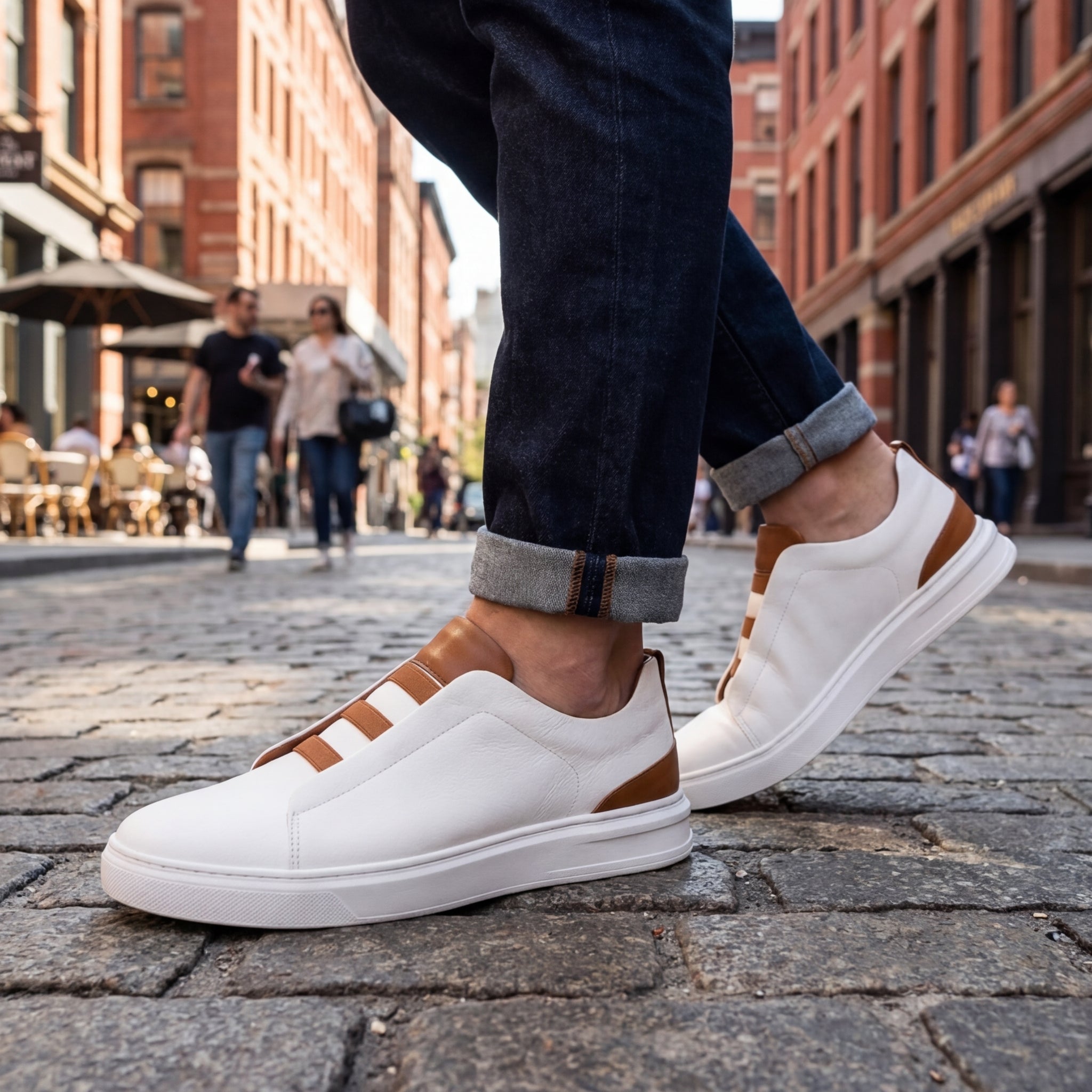 Chelsea Genuine Leather Sneakers – Northvale Outfitters