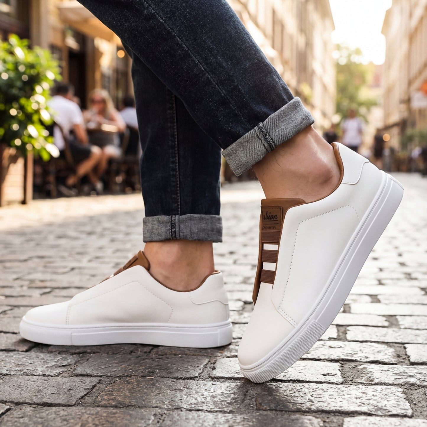 Chelsea Leather Sneakers