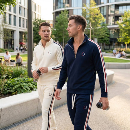 Hype Premium Quarter-Zip Tracksuit Set
