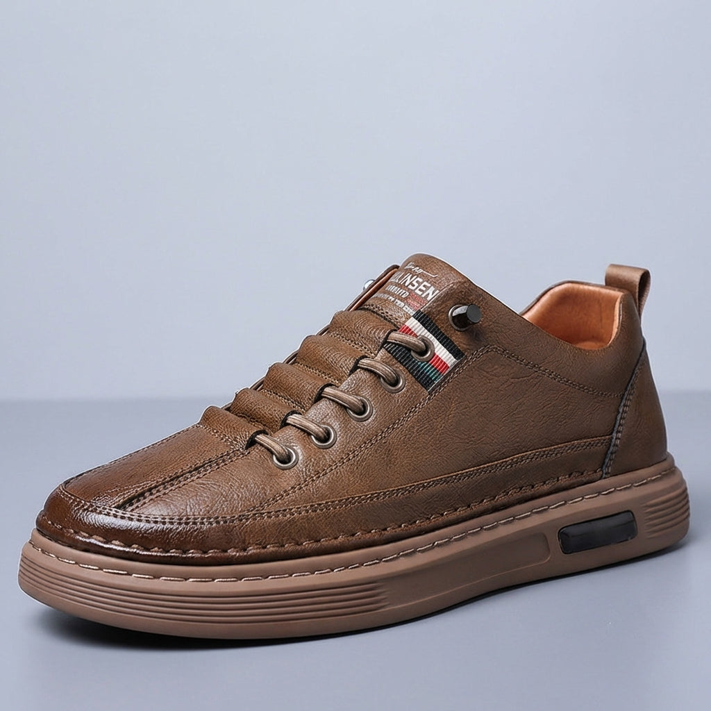 Lombardi Genuine Leather Sneakers
