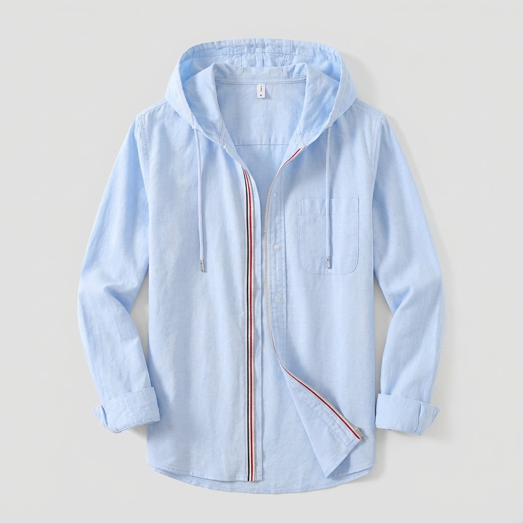 Chelsea Linen Hoodie Shirt