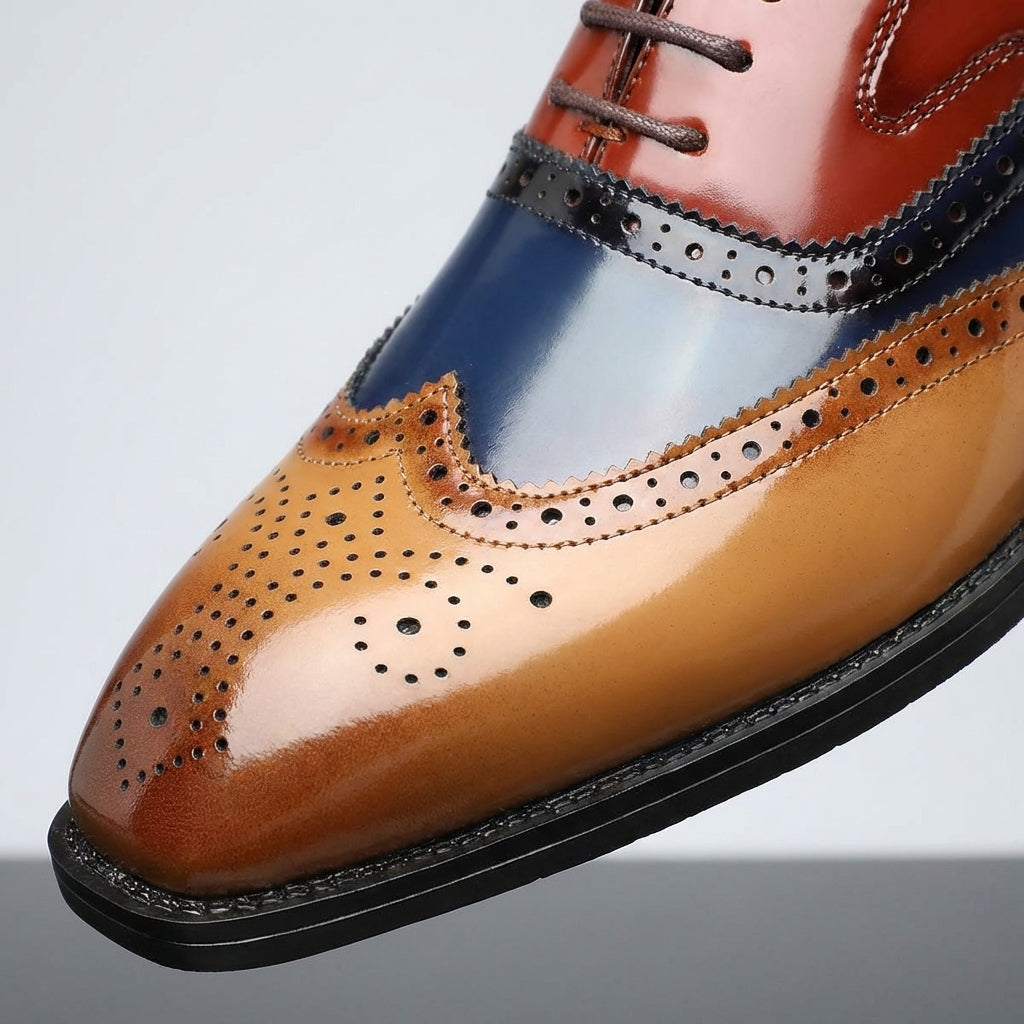 Cambridge Leather Brogue Dress Shoes
