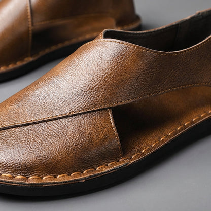 Pelle Italiana Genuine Leather Sandals