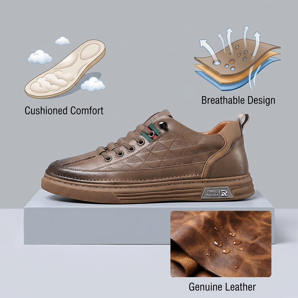 Sonnet Genuine Leather Sneakers