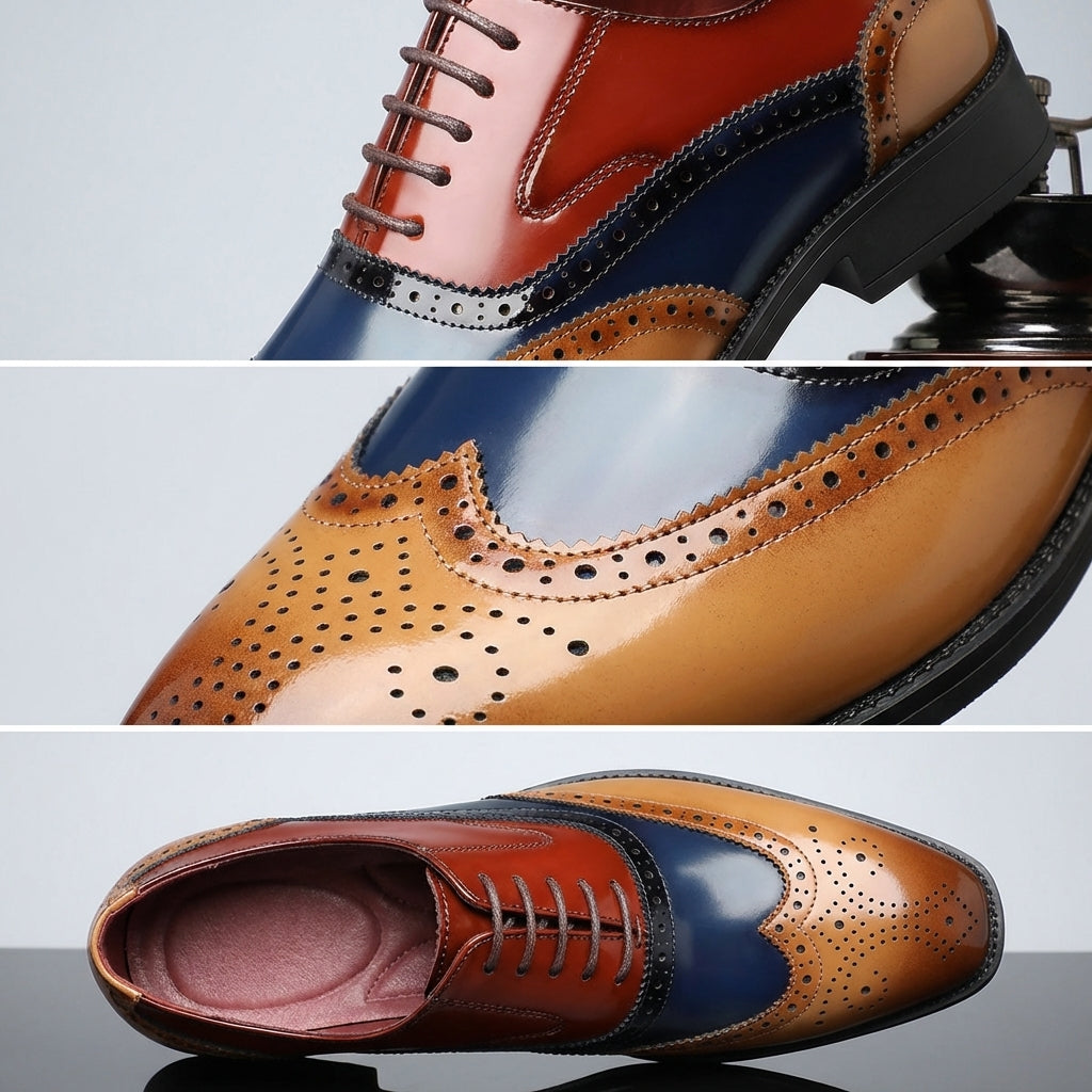 Cambridge Leather Brogue Dress Shoes