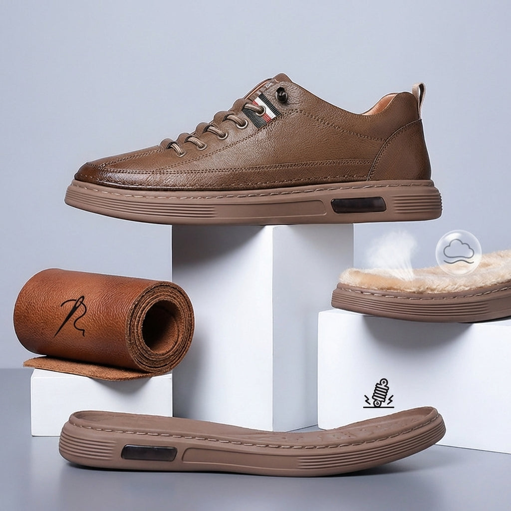 Lombardi Genuine Leather Sneakers