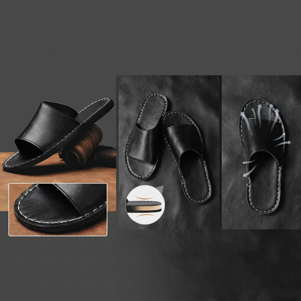 Roma Italiana Genuine Leather Sandals
