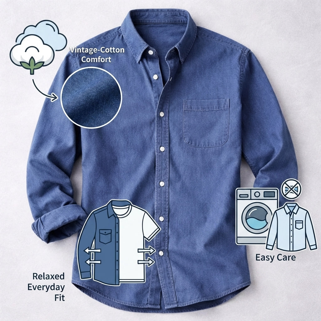 Hudson Oxford Shirt