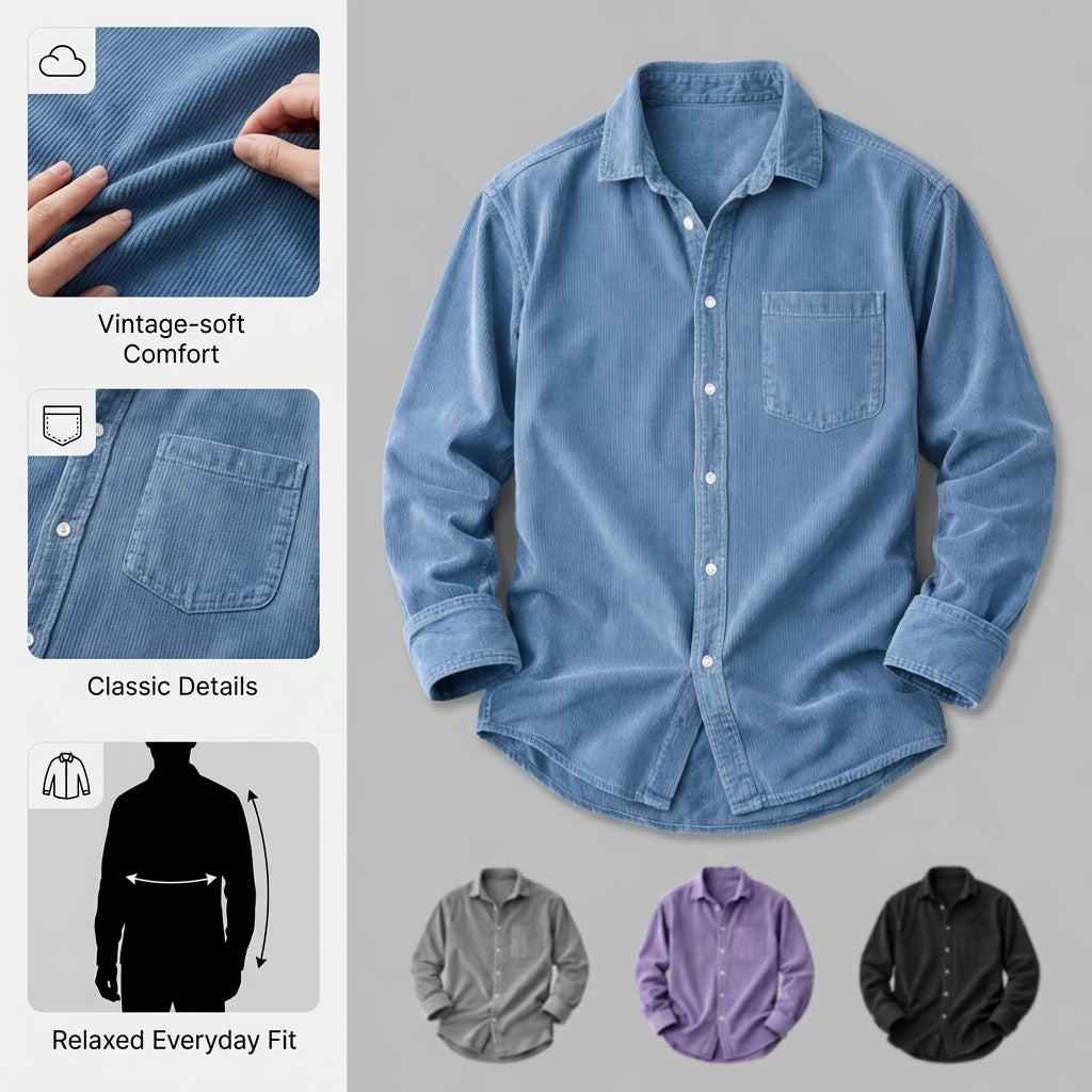 Hudson Corduroy Shirt